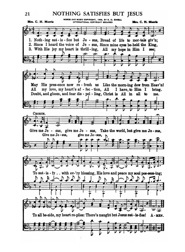 Favorites Number 3: A Collection of Gospel Songs page 19