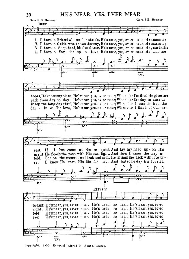 Favorites Number 3: A Collection of Gospel Songs page 37