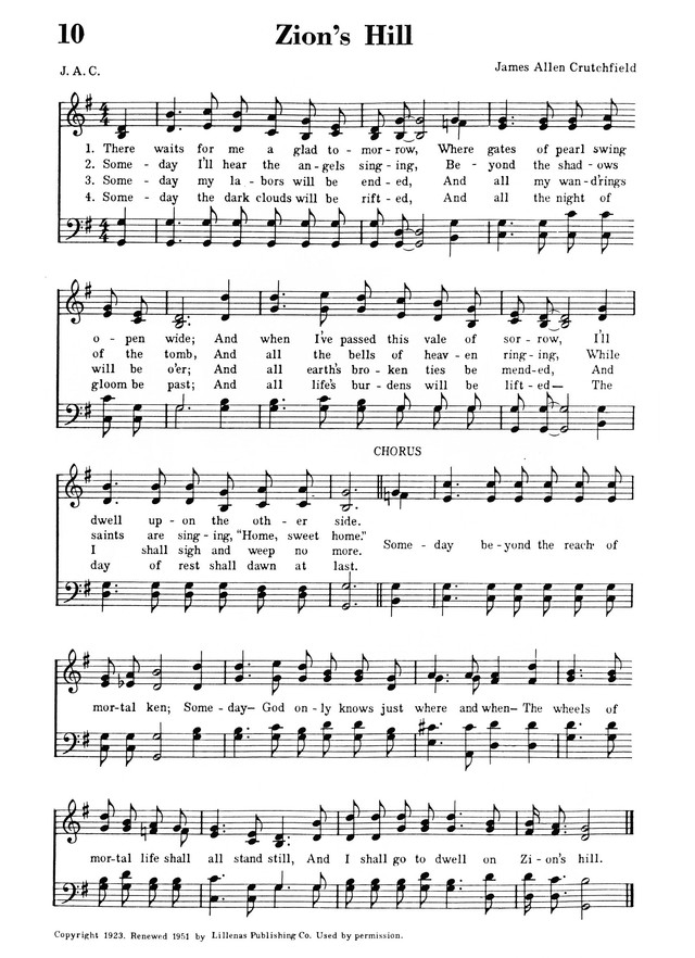 Favorites Number 8: A Collection of Gospel Songs page 13