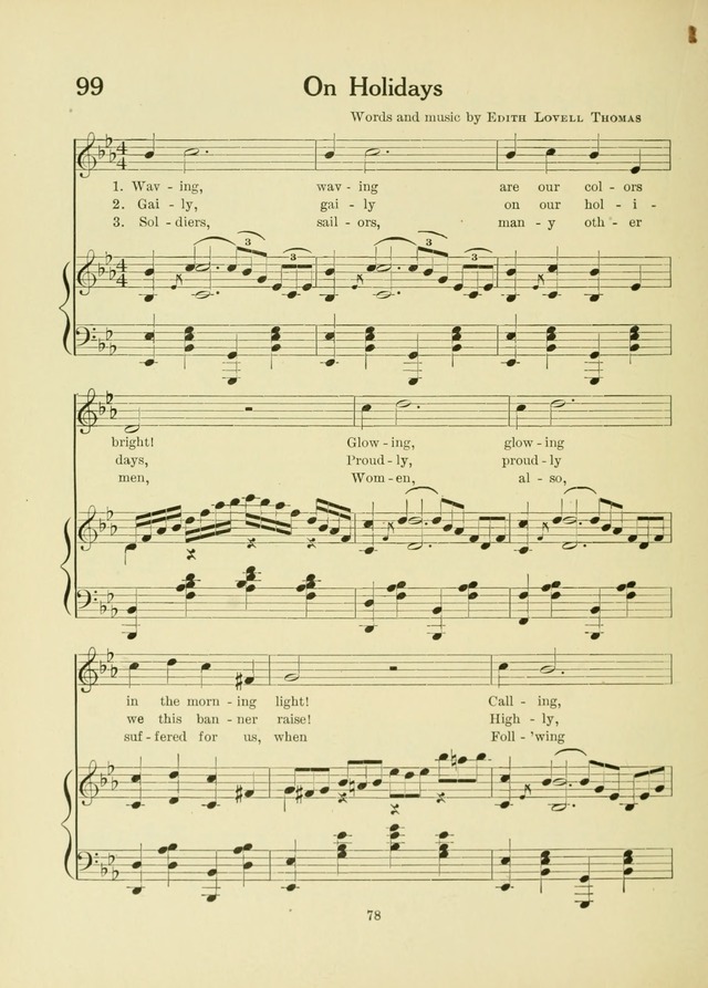 A First Book in Hymns and Worship page 78