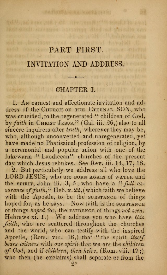 The Faith and Doctrines of the Church of the Eternal Son: intended as a church book for the church of the Eternal Sons generally... to which is added a number of select hymns adapted to the worship... page 17