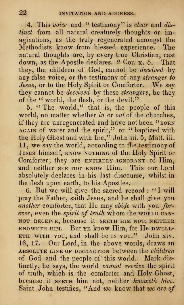 The Faith and Doctrines of the Church of the Eternal Son: intended as a church book for the church of the Eternal Sons generally... to which is added a number of select hymns adapted to the worship... page 22