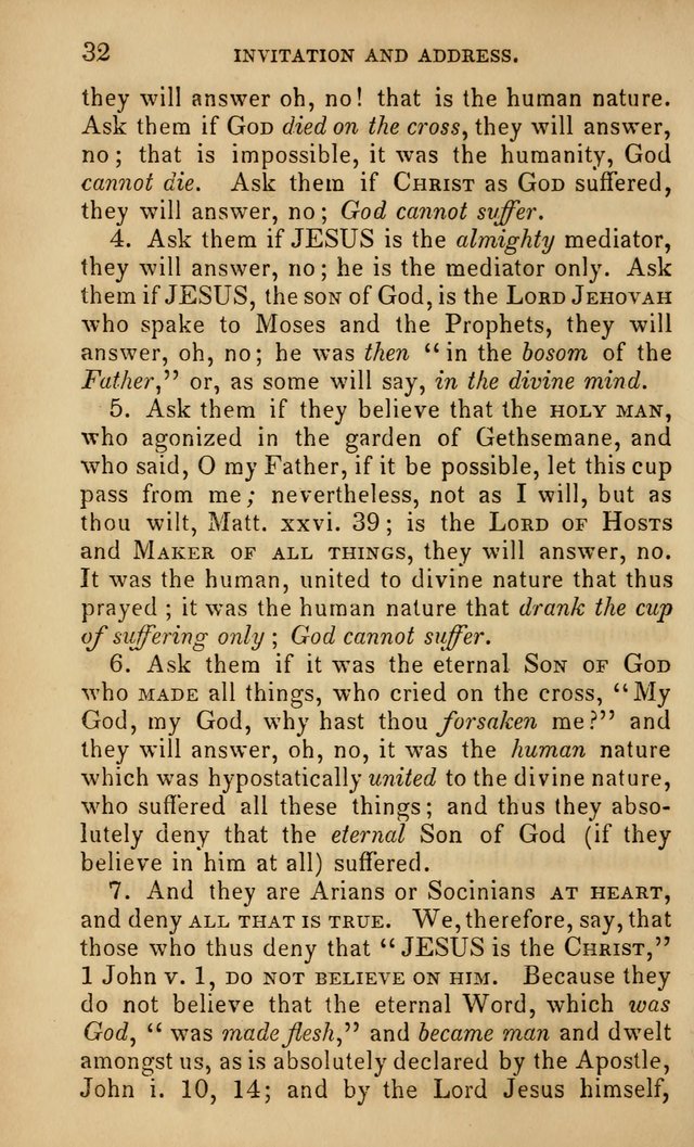 The Faith and Doctrines of the Church of the Eternal Son: intended as a church book for the church of the Eternal Sons generally... to which is added a number of select hymns adapted to the worship... page 32