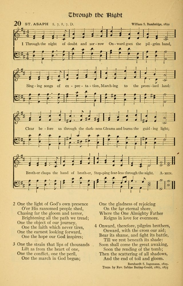 For God and Country: Hymns for use in War Time page 18