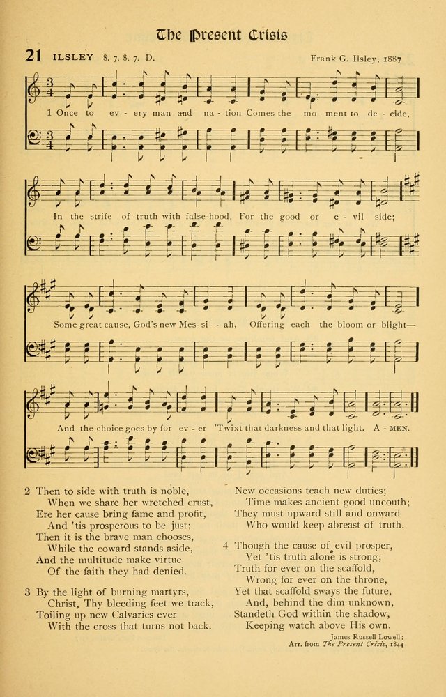 For God and Country: Hymns for use in War Time page 19