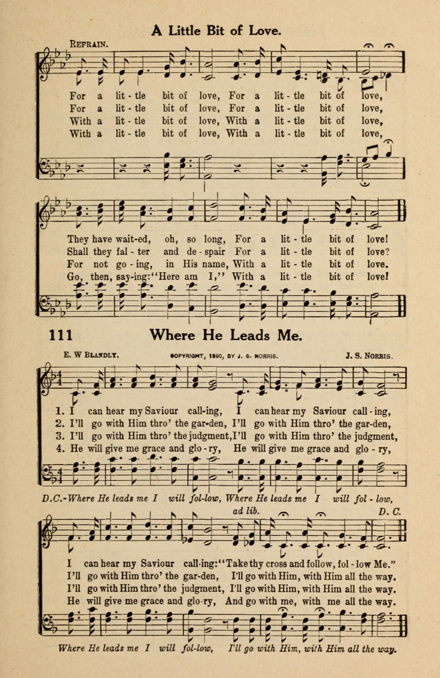 Famous Gospel Hymns page 111