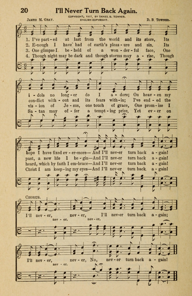 Famous Gospel Hymns page 20