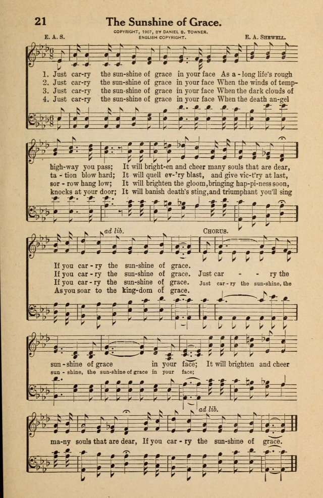 Famous Gospel Hymns page 21