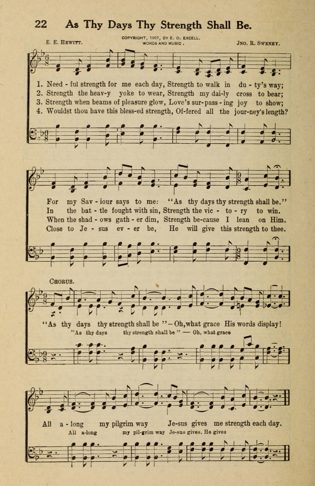 Famous Gospel Hymns page 22