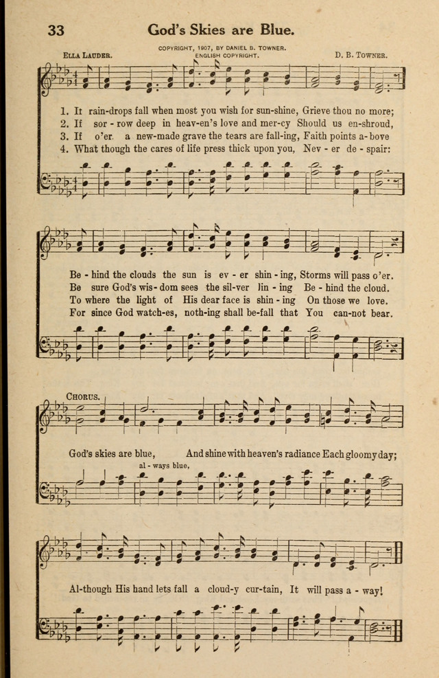 Famous Gospel Hymns page 33