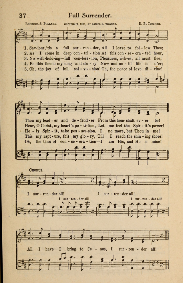 Famous Gospel Hymns page 37