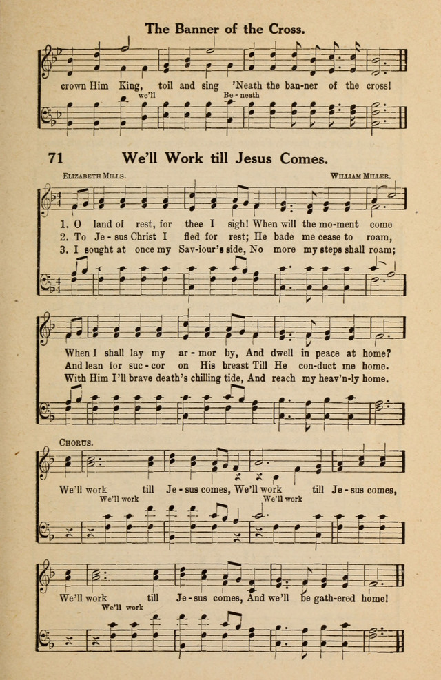 Famous Gospel Hymns page 71