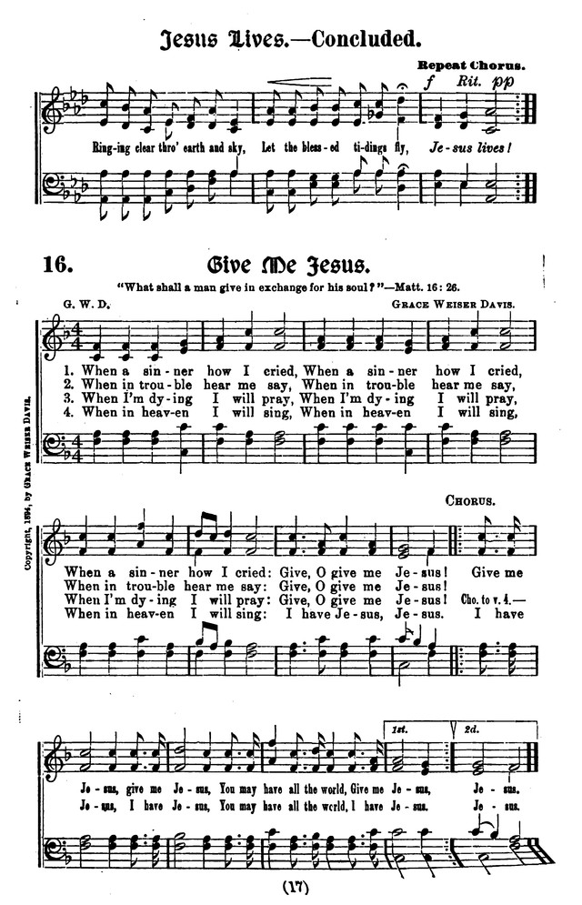 Favorite Gospel Songs page 15