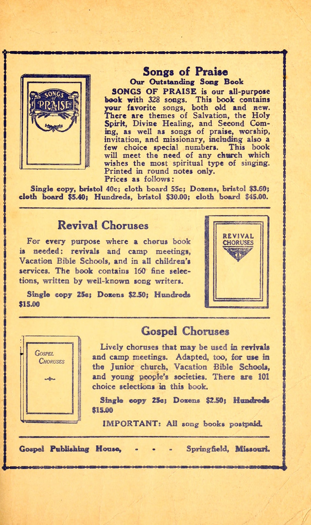 Full Gospel Songs page 254