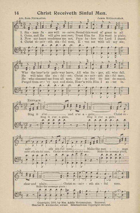 Foundation Hymns: (Revised) page 14