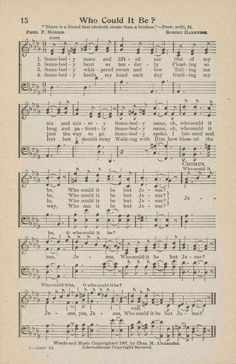 Foundation Hymns: (Revised) page 15