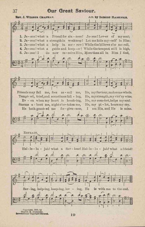 Foundation Hymns: (Revised) page 37