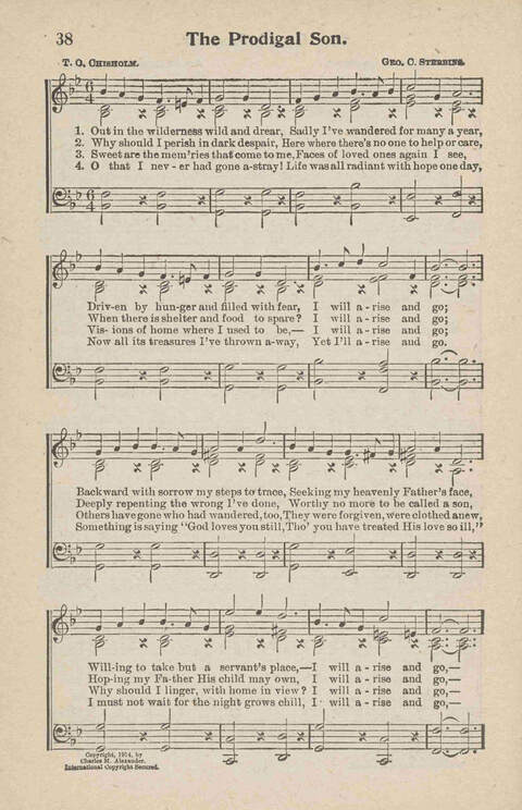 Foundation Hymns: (Revised) page 38