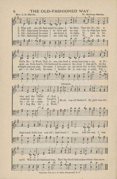 Foundation Hymns: (Revised) page 6