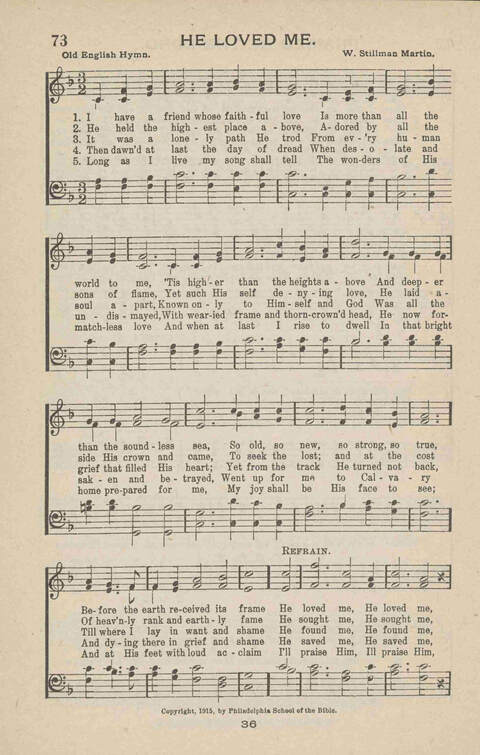 Foundation Hymns: (Revised) page 72