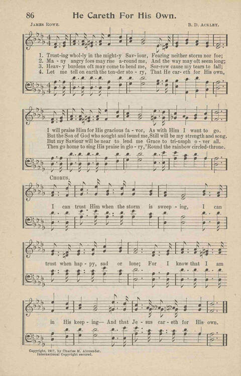Foundation Hymns: (Revised) page 86