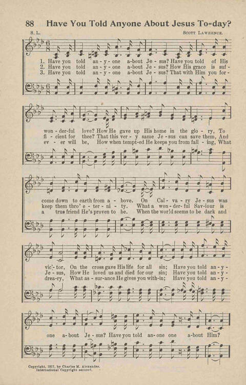 Foundation Hymns: (Revised) page 88