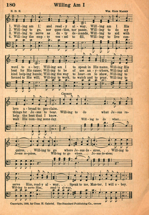Favorite Hymns page 167