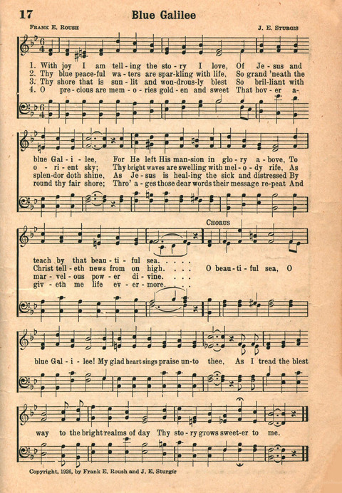 Favorite Hymns page 17