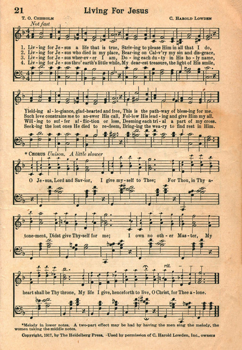 Favorite Hymns page 21