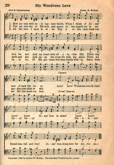 Favorite Hymns page 29
