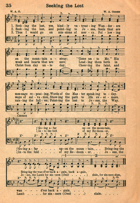 Favorite Hymns page 35