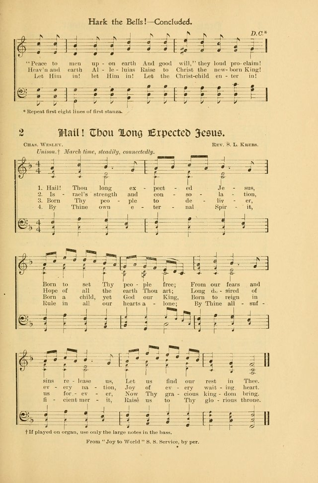 Forms and Hymns for Christmas: for the use of Sunday schools and chruches page 13