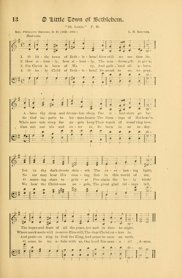 Forms and Hymns for Christmas: for the use of Sunday schools and chruches page 23