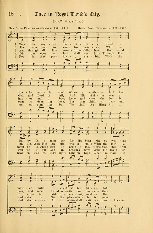 Forms and Hymns for Christmas: for the use of Sunday schools and chruches page 27
