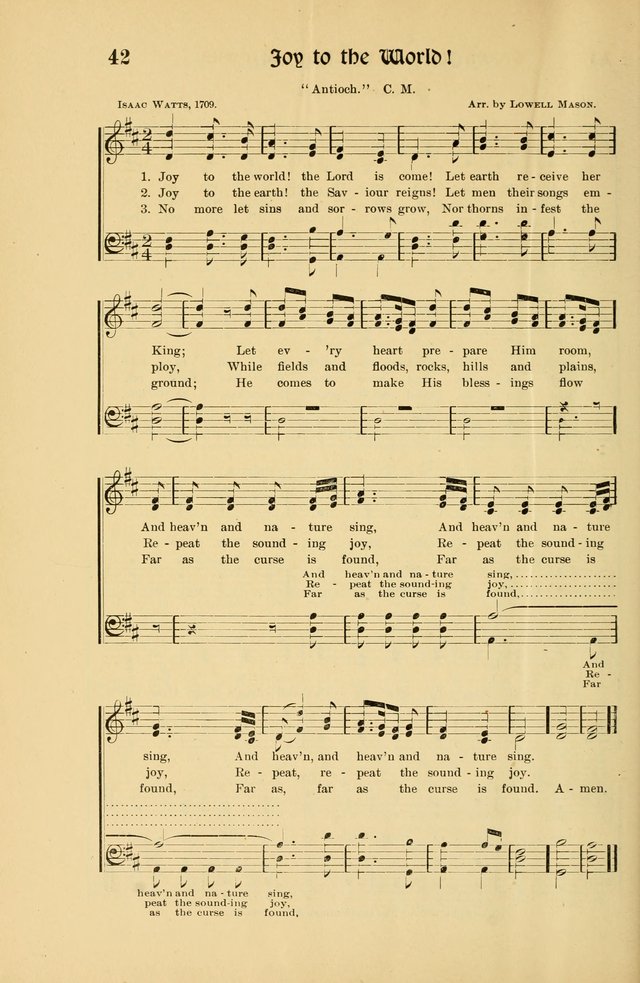 Forms and Hymns for Christmas: for the use of Sunday schools and chruches page 50