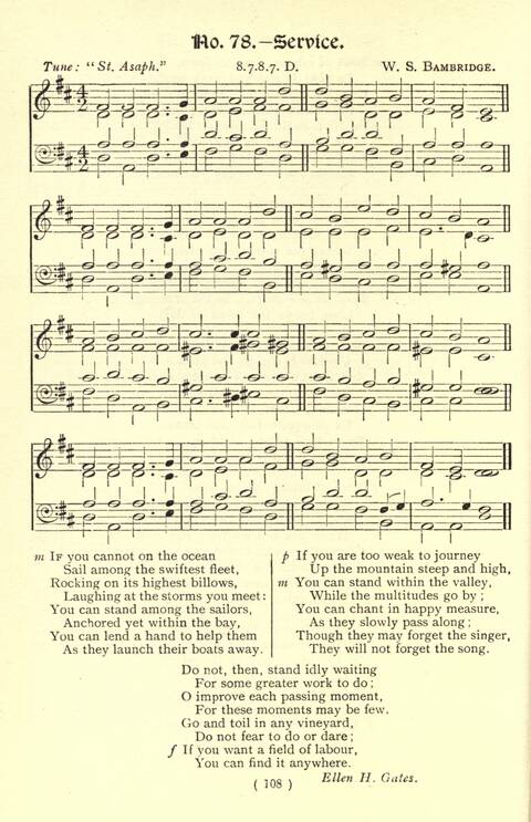 The Fellowship Hymn Book page 108
