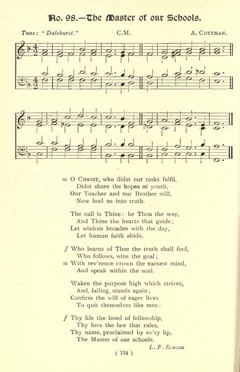 The Fellowship Hymn Book page 134