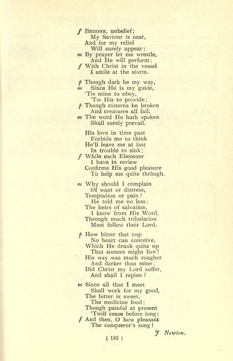 The Fellowship Hymn Book page 183