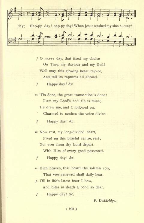 The Fellowship Hymn Book page 203