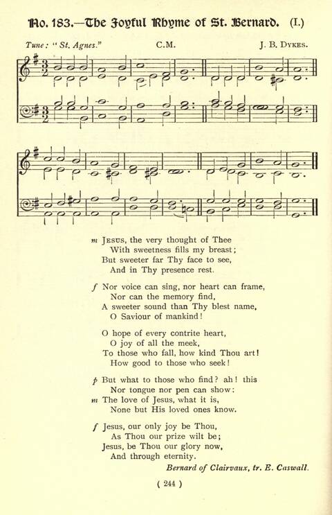 The Fellowship Hymn Book page 244