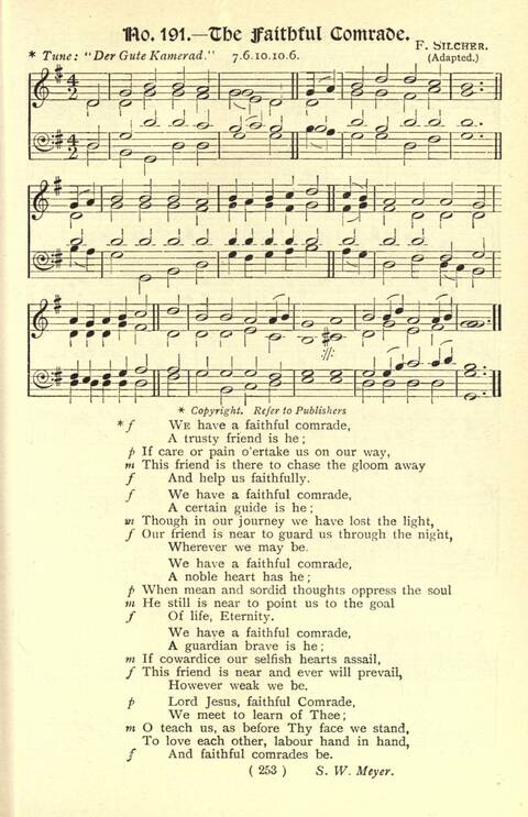 The Fellowship Hymn Book page 253
