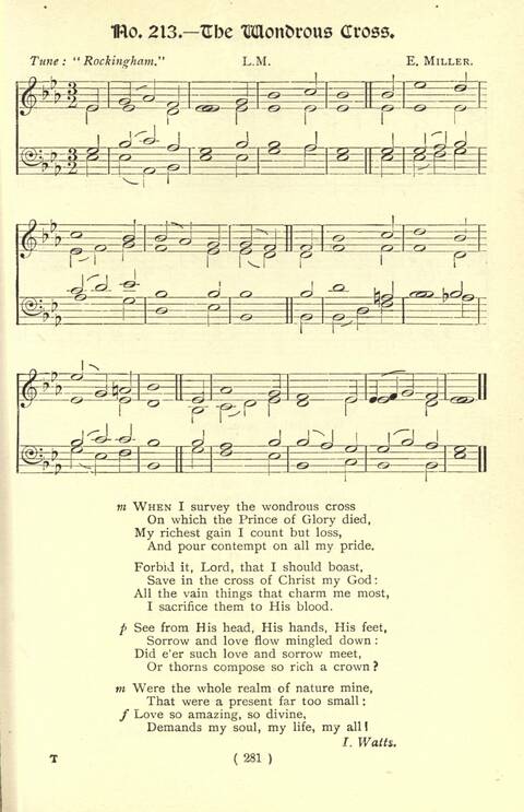The Fellowship Hymn Book page 281