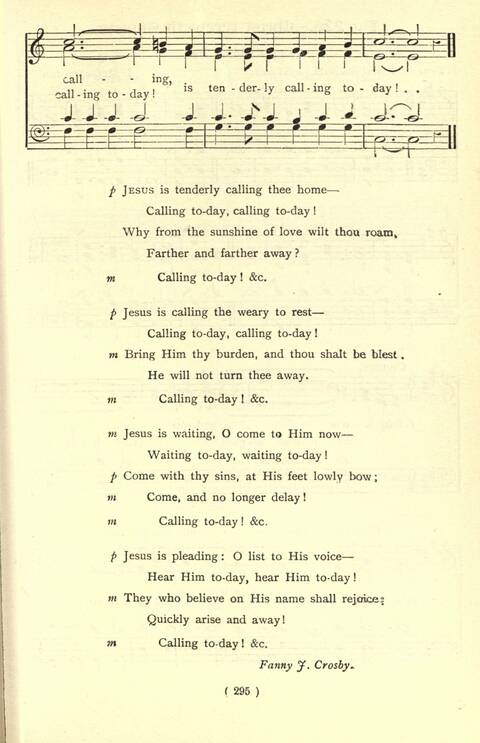 The Fellowship Hymn Book page 295
