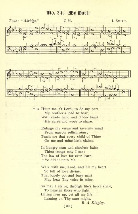 The Fellowship Hymn Book page 30