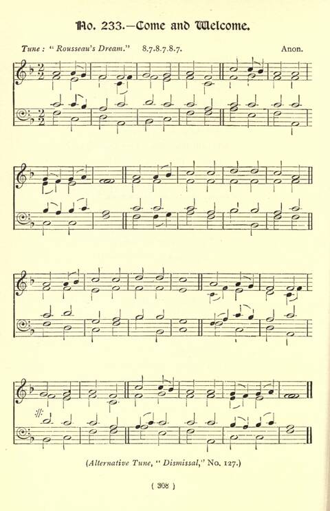 The Fellowship Hymn Book page 308