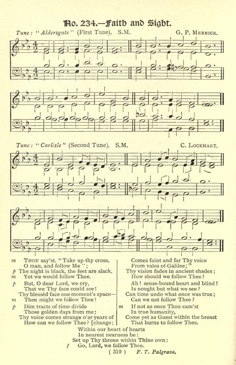 The Fellowship Hymn Book page 310
