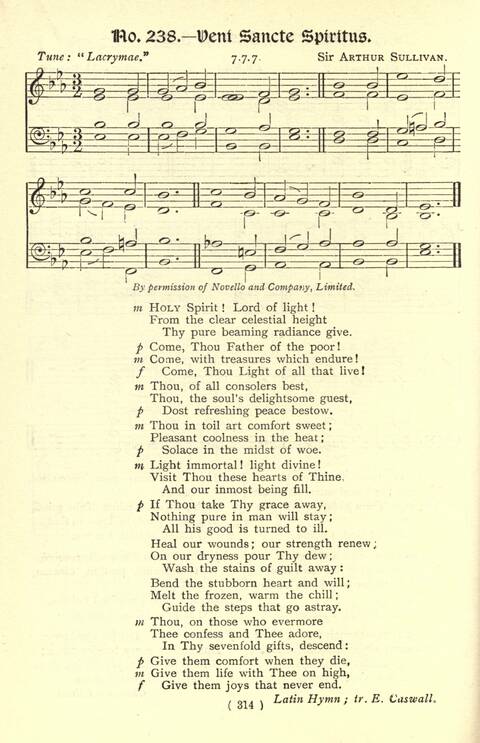 The Fellowship Hymn Book page 314