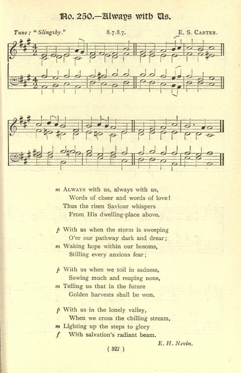 The Fellowship Hymn Book page 327