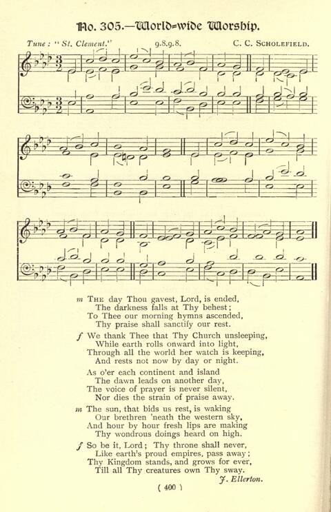 The Fellowship Hymn Book page 400