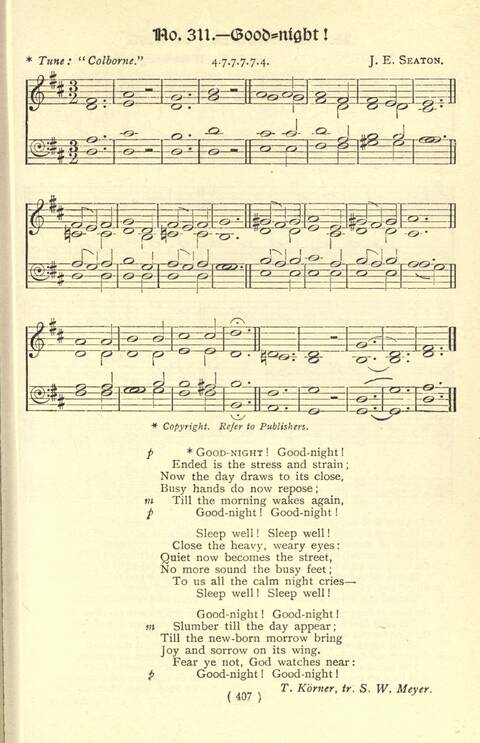 The Fellowship Hymn Book page 407